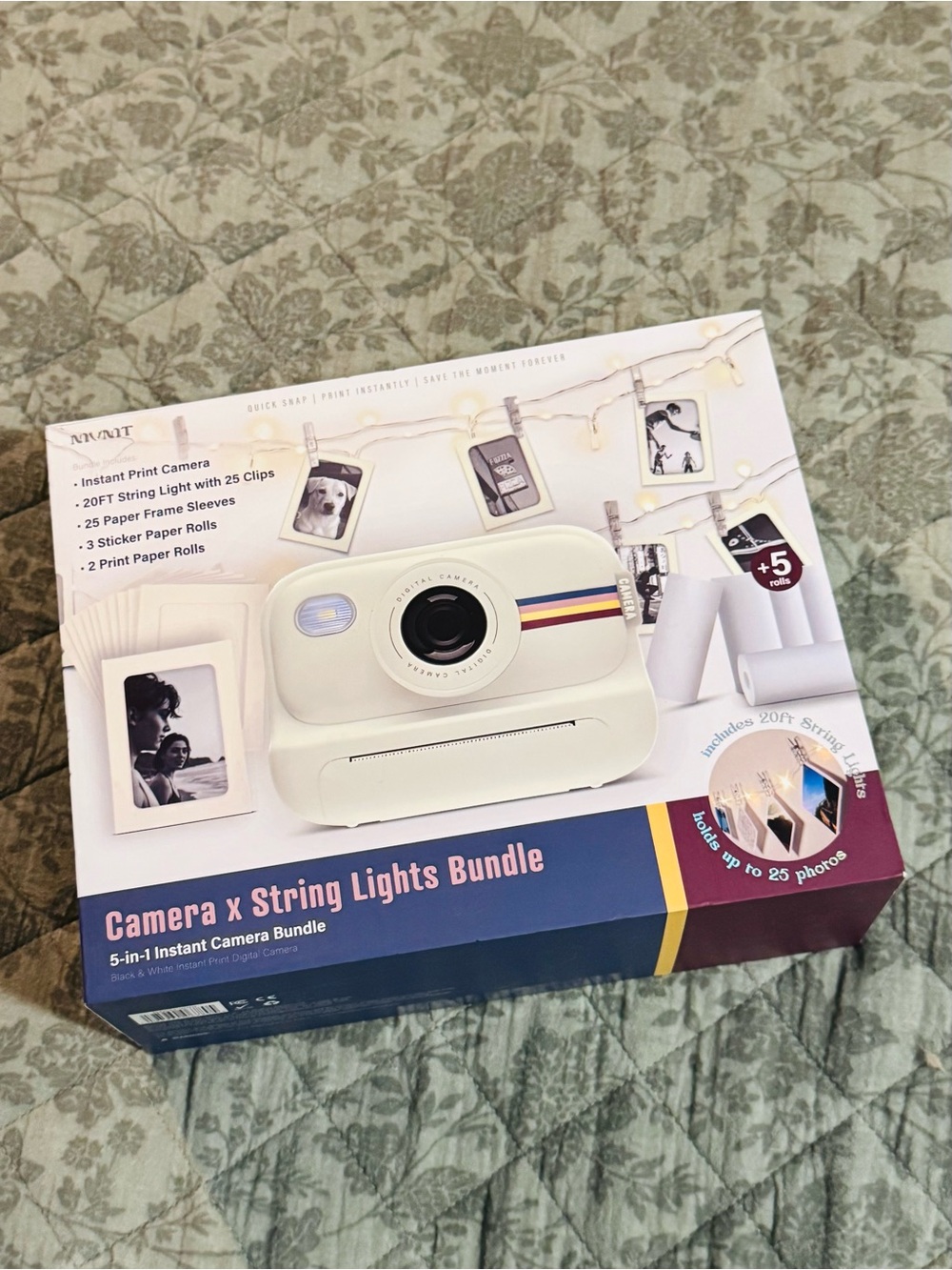 Never Opened. MVMT Camera x String Lights Bundle.
